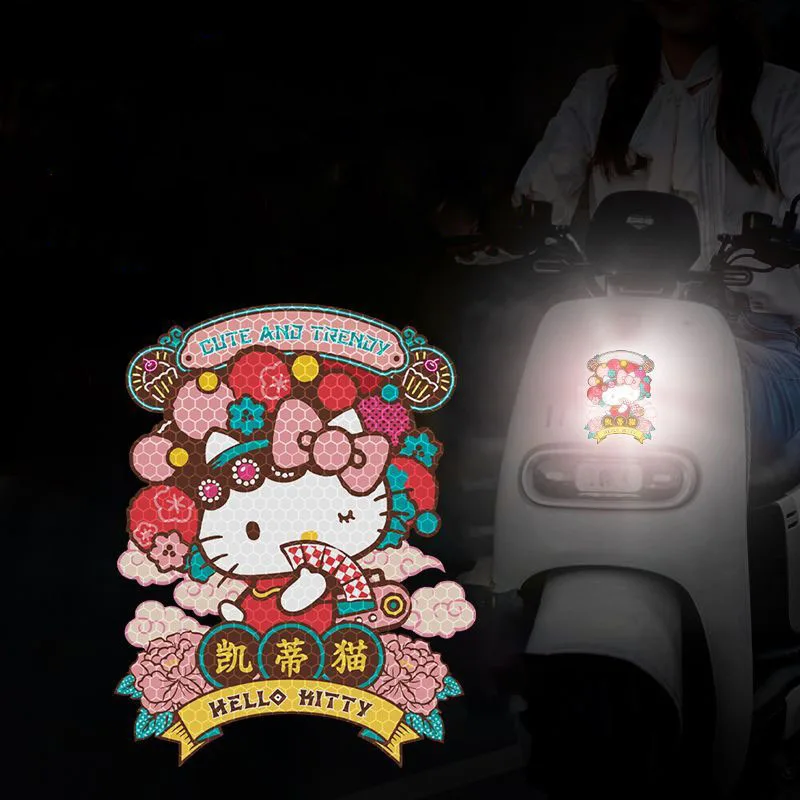 Sanrio автомобильные аксессуары Kuromi Hello Kittys аниме автомобильные наклейки отражающие Предупреждение безопасная лента отражающие наклейки против столкновений
Sanrio автомобильные аксессуары Kuromi Hello Kittys аниме автомобильные наклейки отражающие Предупреждение безопасная лента отражающие наклейки против столкновений