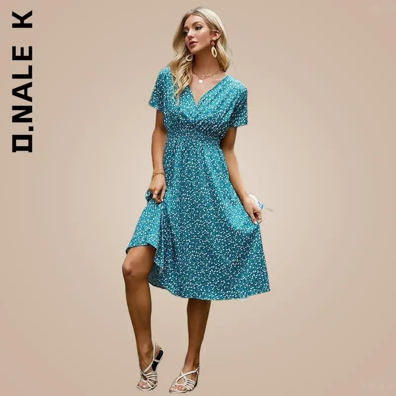 D.Nale K 2022 Retro Yellow Red Floral Print Chiffon Dress Summer Dress V-neck Short-sleeved A-line Beach Long Robe Dress
D.Nale K 2022 Retro Yellow Red Floral Print Chiffon Dress Summer Dress V-neck Short-sleeved A-line Beach Long Robe Dress