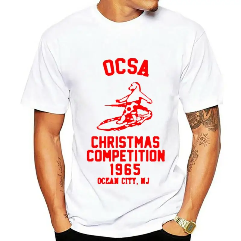 Vintage Surf OCSA NJ Christmas Competition 1965 Ocean City NJ Ocean City Surfing Association T Shirt
Vintage Surf OCSA NJ Christmas Competition 1965 Ocean City NJ Ocean City Surfing Association T Shirt