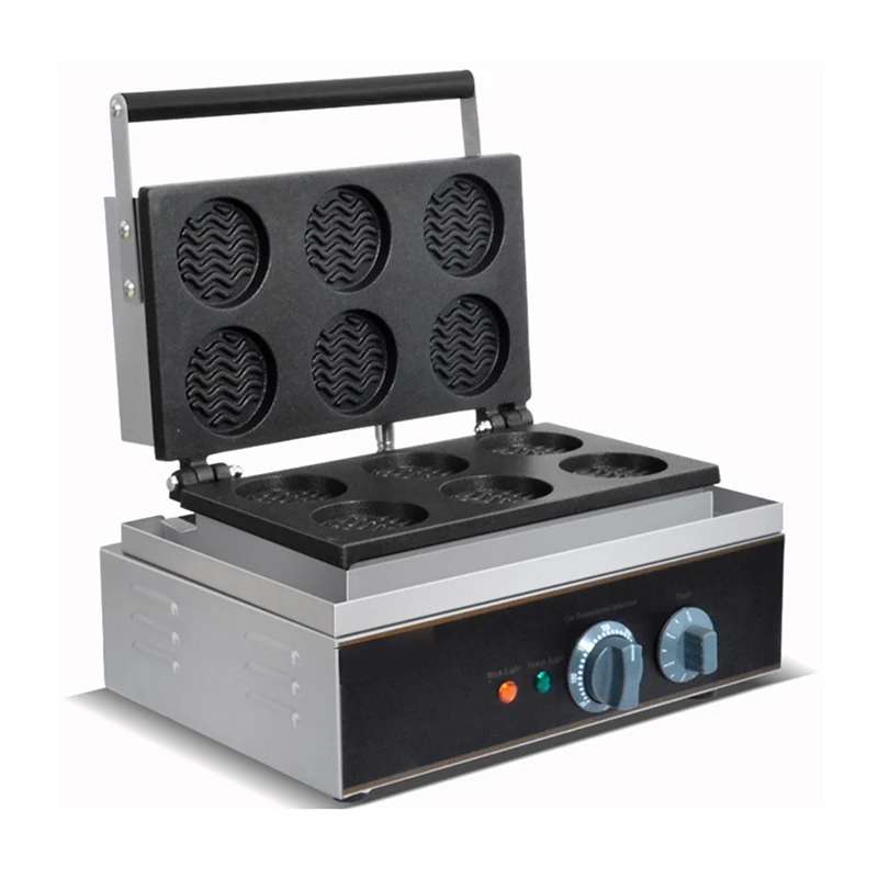 Commercial Wave Shape Waffle Maker Round Waffle Machine Cake Baker Muffin Machine Electric Waffle Oven
Commercial Wave Shape Waffle Maker Round Waffle Machine Cake Baker Muffin Machine Electric Waffle Oven