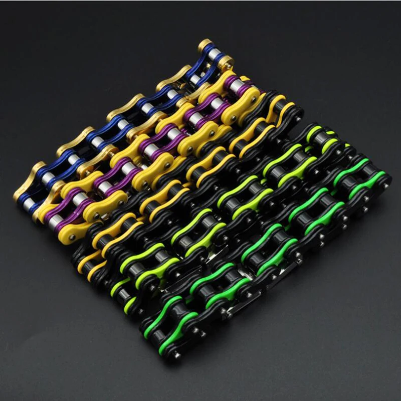 16mm Heavy Punk Mens Women Bike Bracelets Bangle Gothic 316L Stainless Steel Motorcycle Biker Chain Bracelet Bicycle Jewelry
16mm Heavy Punk Mens Women Bike Bracelets Bangle Gothic 316L Stainless Steel Motorcycle Biker Chain Bracelet Bicycle Jewelry