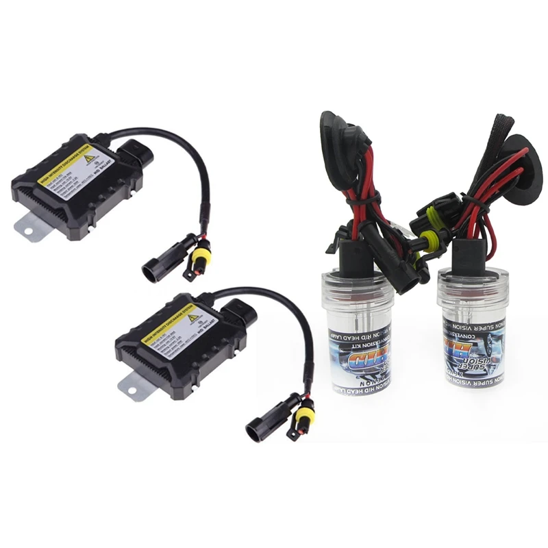 2 X H8/H9/H11 HID Xenon Replacement Bulb 2 Bulbs Headlight 35W Lamp Light 6000K & 2Pcs 35W Digital HID Xenon Conversion Ballast
2 X H8/H9/H11 HID Xenon Replacement Bulb 2 Bulbs Headlight 35W Lamp Light 6000K & 2Pcs 35W Digital HID Xenon Conversion Ballast