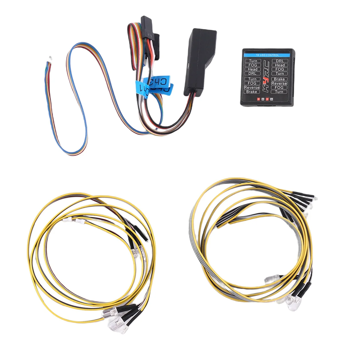 1/8 1/10 RC Car 14 LED Light System Front & Rear Lamp Turn Signals Brake Lights for Tamiya HSP HPI AXIAL RC4WD Traxxas
1/8 1/10 RC Car 14 LED Light System Front & Rear Lamp Turn Signals Brake Lights for Tamiya HSP HPI AXIAL RC4WD Traxxas