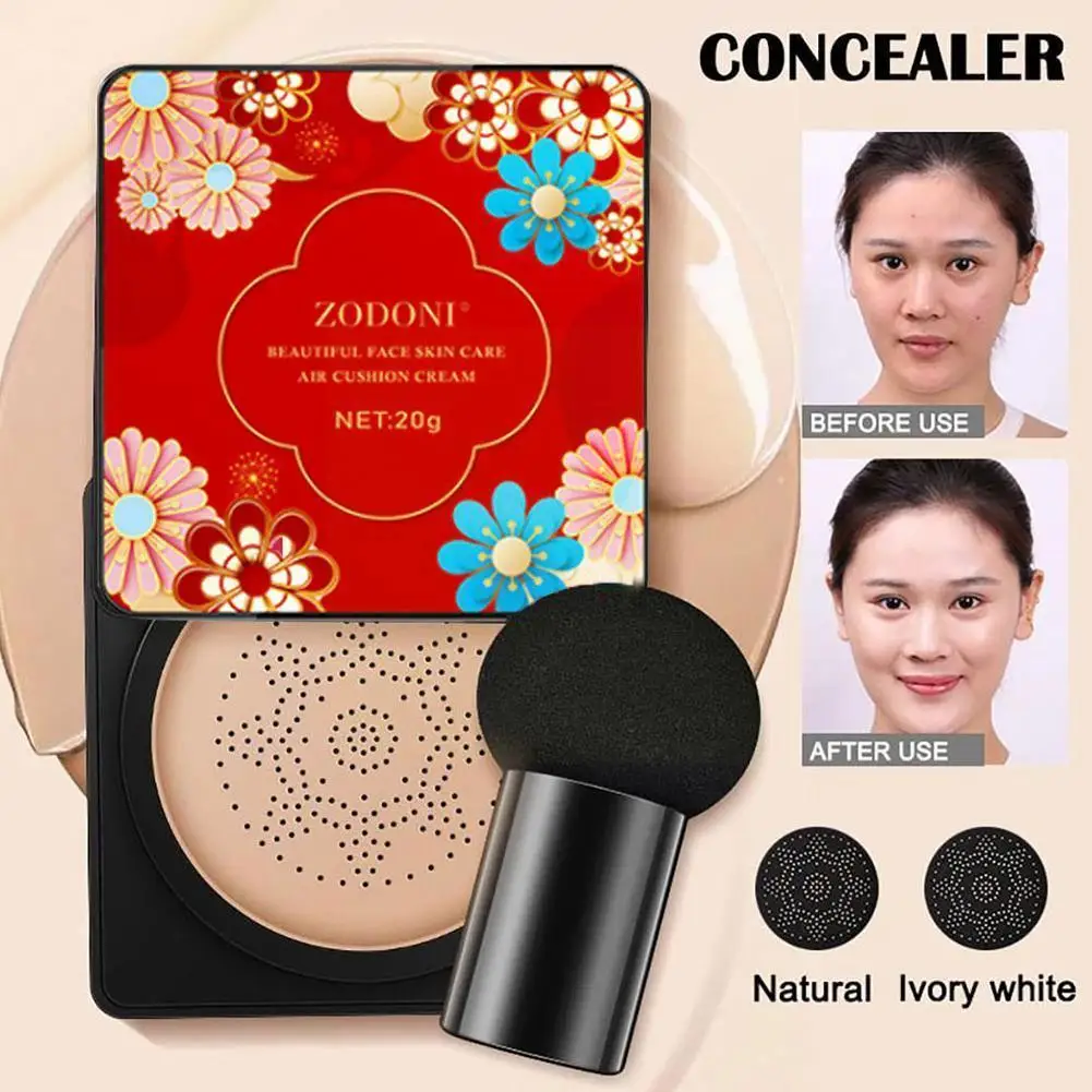 Mushroom Air Cushion Foundation Cc Cream Natural Cream Whitening Cosmetics Bb Oil-control Moisturizing Makeup Conceale H8n9
Mushroom Air Cushion Foundation Cc Cream Natural Cream Whitening Cosmetics Bb Oil-control Moisturizing Makeup Conceale H8n9