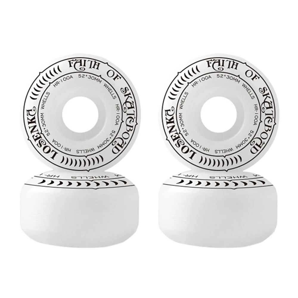 4Pcs 52mmx30mm 95A Skateboard Wheels PU Double Rocker Wheels Downspeed Sliding Wheels Skateboard Accessories
4Pcs 52mmx30mm 95A Skateboard Wheels PU Double Rocker Wheels Downspeed Sliding Wheels Skateboard Accessories