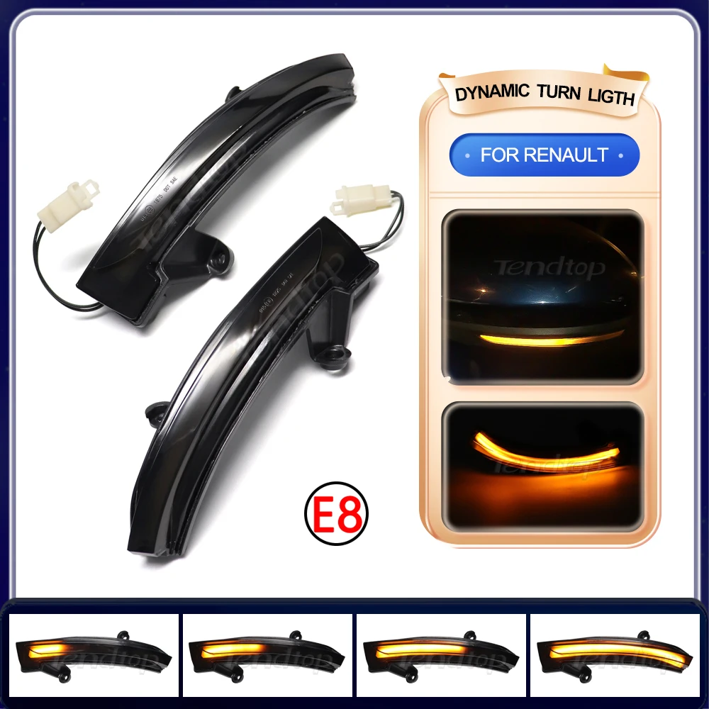 LED Dynamic Turn Signal Light Sequential Side Mirror Lamp Indicator Flashing Repeater For Renault Megane 4 IV Talisman Clio 5 V
LED Dynamic Turn Signal Light Sequential Side Mirror Lamp Indicator Flashing Repeater For Renault Megane 4 IV Talisman Clio 5 V