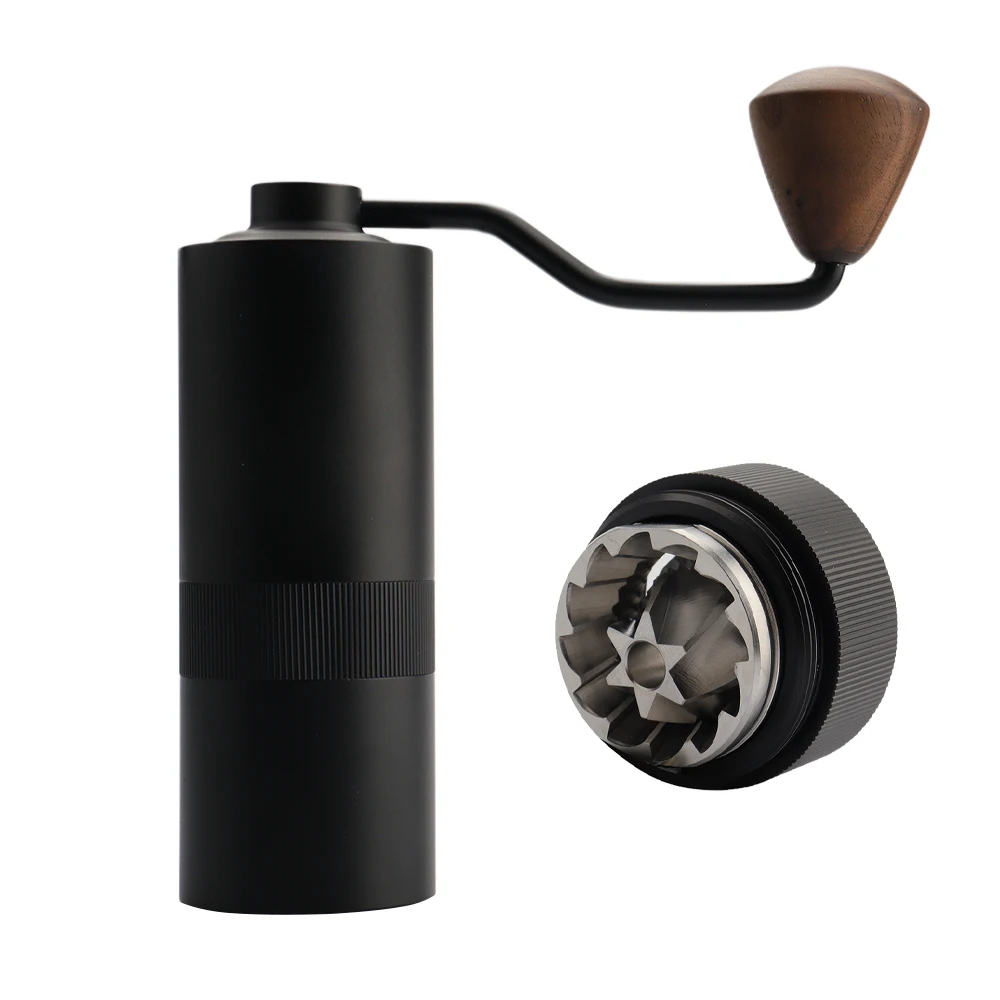Black Manual Coffee Bean Grinder with Adjustable Coarseness Stainless steel Grinding Mill Manual Coffee Grinder Support Custom
Black Manual Coffee Bean Grinder with Adjustable Coarseness Stainless steel Grinding Mill Manual Coffee Grinder Support Custom