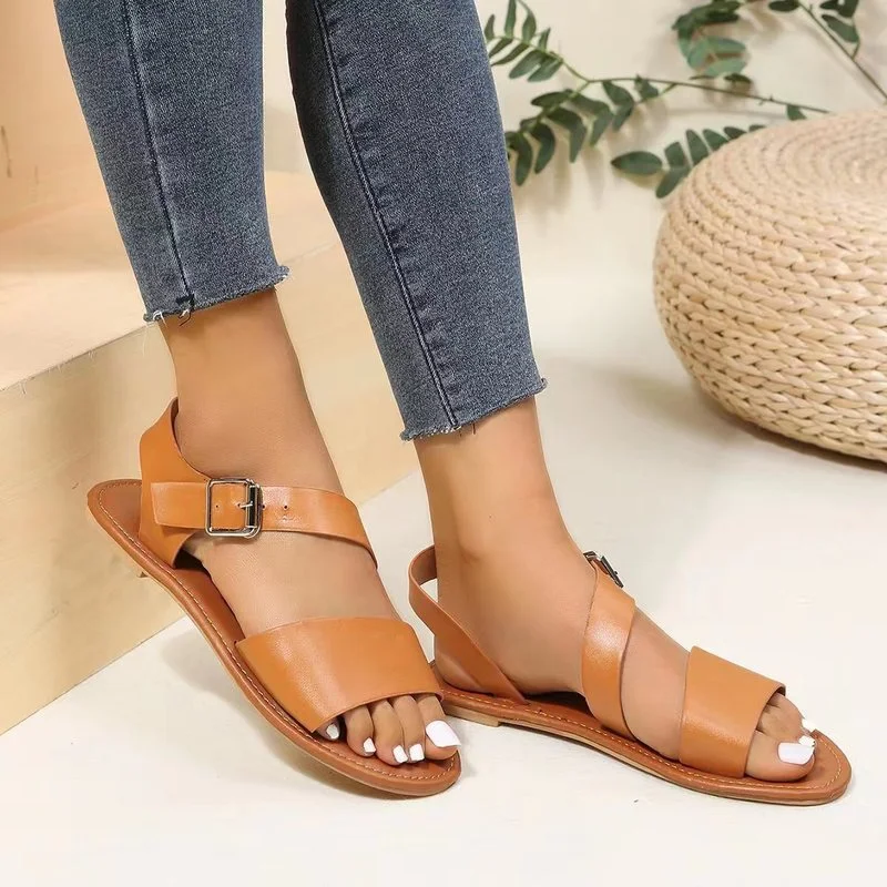 Women Sandals PU Woman Summer Shoes New Comfort Flats Footwear Ladies Casual Fashion Women's Beach Shoes 2022 New Footwear
Women Sandals PU Woman Summer Shoes New Comfort Flats Footwear Ladies Casual Fashion Women's Beach Shoes 2022 New Footwear