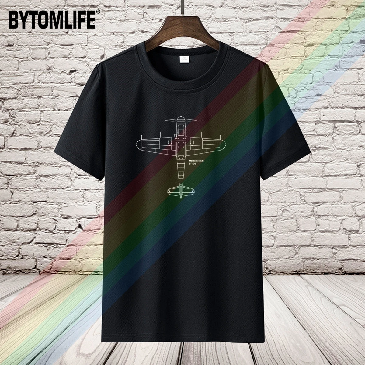 Messerschmitt BF 109 Fighter T Shirt For Men Limitied Edition Men's Black Brand T-shirt Cotton Tees Amazing Short Sleeve Tops
Messerschmitt BF 109 Fighter T Shirt For Men Limitied Edition Men's Black Brand T-shirt Cotton Tees Amazing Short Sleeve Tops