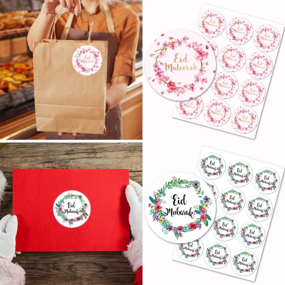 6 Sheets EID Mubarak Paper Sticker Gift Box Lable Seal Stickers Islamic Muslim Eid Al-fitr Decoration Ramadan Kareem Supplies 
6 Sheets EID Mubarak Paper Sticker Gift Box Lable Seal Stickers Islamic Muslim Eid Al-fitr Decoration Ramadan Kareem Supplies