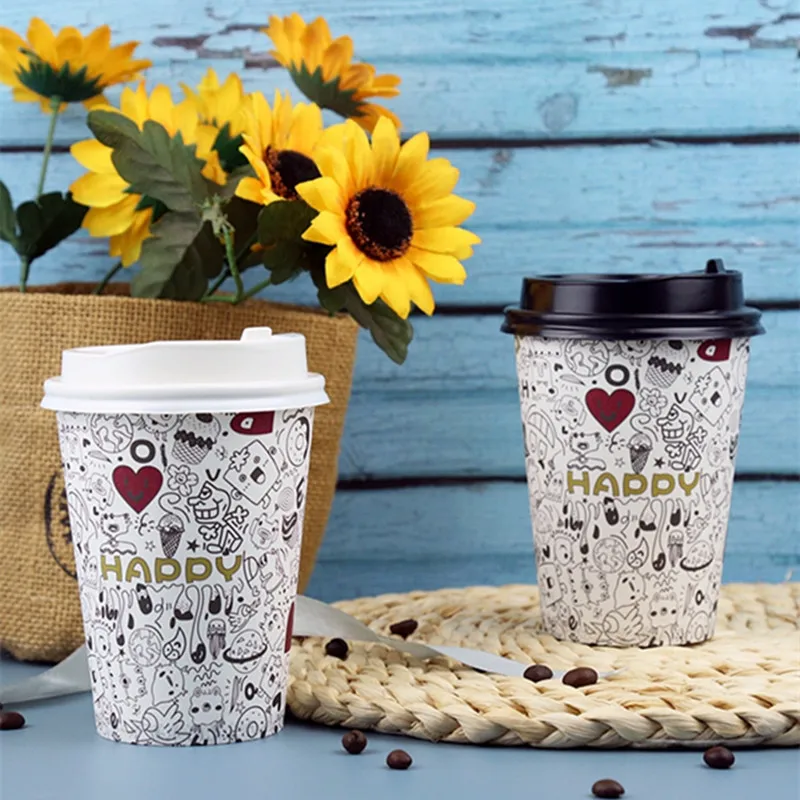 50pcs Paper Cups Disposable Coffee Tea Milk Graffiti Cup Party Supplies Disposable Cups Paper Cups for Coffee With Switch lids
50pcs Paper Cups Disposable Coffee Tea Milk Graffiti Cup Party Supplies Disposable Cups Paper Cups for Coffee With Switch lids