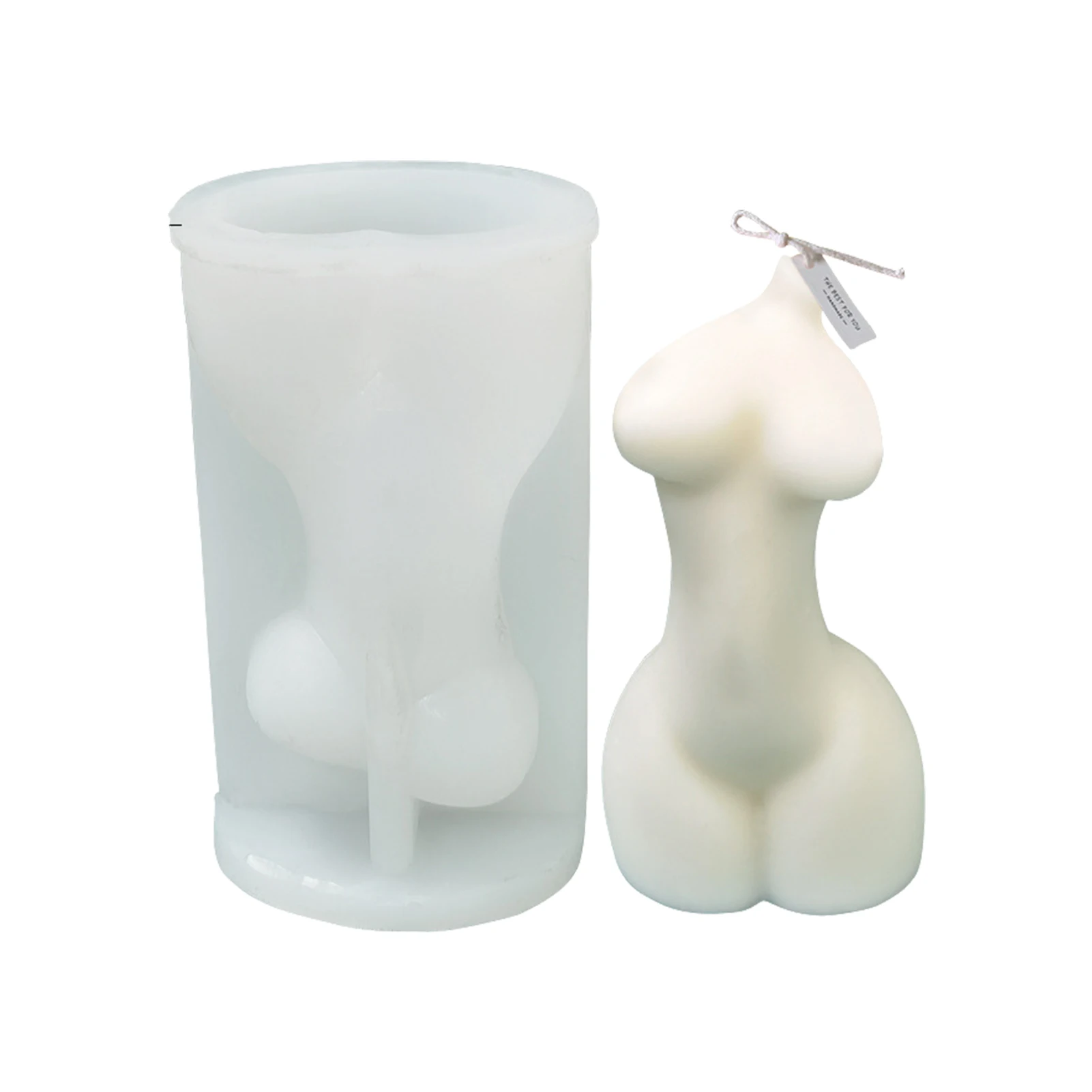 3D Women Body Shape Candle Moulds Female Torso Silicone Epoxy Casting Molds Soy Wax Aromatherapy Soap Making Accessories Plaster
3D Women Body Shape Candle Moulds Female Torso Silicone Epoxy Casting Molds Soy Wax Aromatherapy Soap Making Accessories Plaster