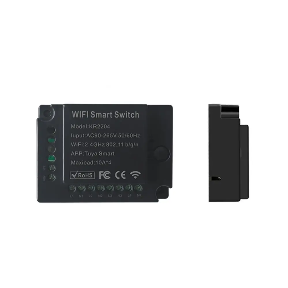 Led Light Switch Switch 4 Gang Switch Relay Wifi Smart Voice Control Support Alexa Google Home Tuya Smart Switch Diy Smart Home
Led Light Switch Switch 4 Gang Switch Relay Wifi Smart Voice Control Support Alexa Google Home Tuya Smart Switch Diy Smart Home