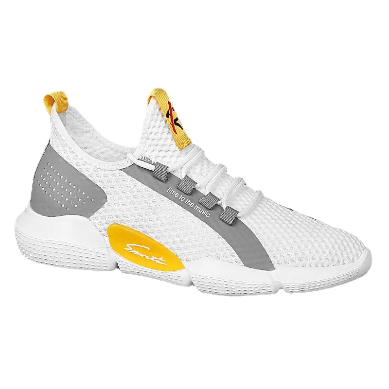 L49 Men's Mesh Shoes New Spring Breathable Light Casual Shoes Men's Korean Summer Running Tide Shoes Men's Black Shoes Sneakers
L49 Men's Mesh Shoes New Spring Breathable Light Casual Shoes Men's Korean Summer Running Tide Shoes Men's Black Shoes Sneakers