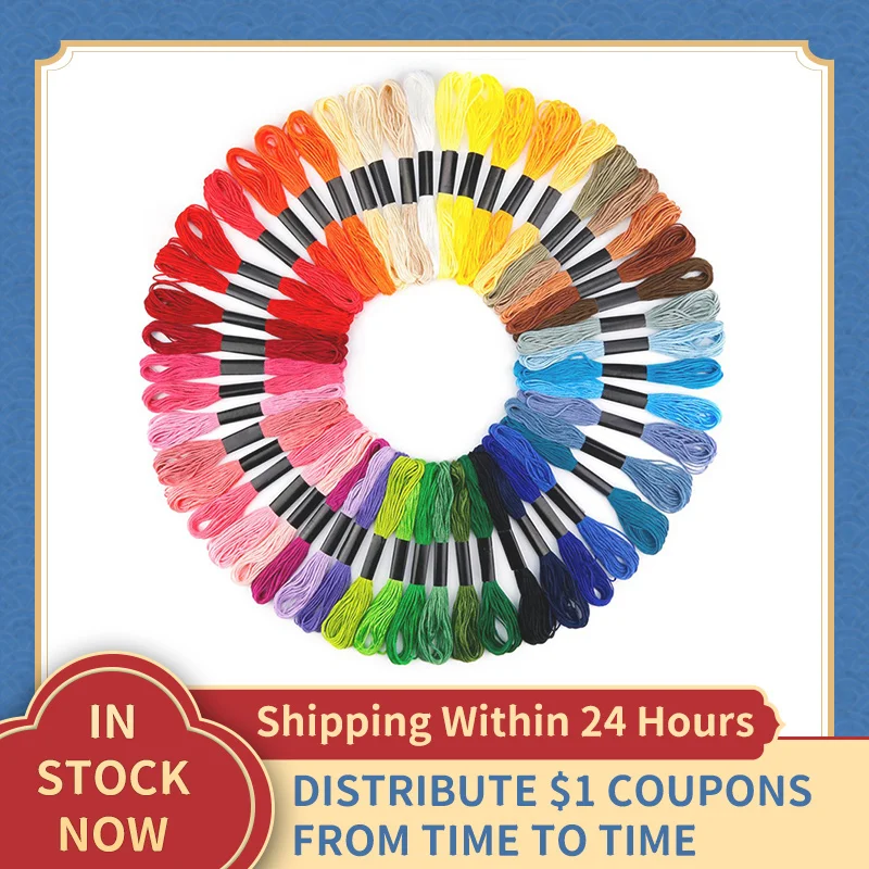 100Pcs Multicolor Ecological Cotton Embroidery Thread Cross Stitch Cotton Skeins Sewing Floss Kit Craft Art Sewing Drop Shipping
100Pcs Multicolor Ecological Cotton Embroidery Thread Cross Stitch Cotton Skeins Sewing Floss Kit Craft Art Sewing Drop Shipping