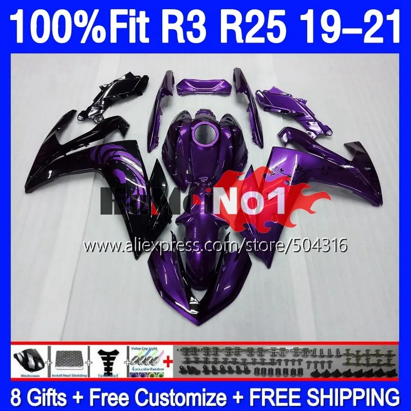 Инъекция для YAMAHA R 3 25 YZF-R3 YZFR25 YZFR3 19 20 21 22 168MC.17 YZF-R25 YZF R3 R25 2019 2020 2021 2022 обтекатель глянцевый фиолетовый
Инъекция для YAMAHA R 3 25 YZF-R3 YZFR25 YZFR3 19 20 21 22 168MC.17 YZF-R25 YZF R3 R25 2019 2020 2021 2022 обтекатель глянцевый фиолетовый