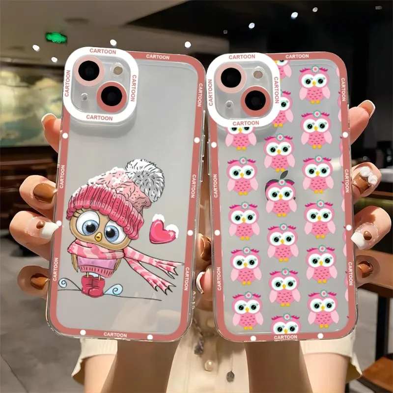 Мультяшный чехол для телефона с совой для IPhone 14ProMax 13 14 12 11 Pro Max Mini, прозрачные чехлы, мягкий чехол
Мультяшный чехол для телефона с совой для IPhone 14ProMax 13 14 12 11 Pro Max Mini, прозрачные чехлы, мягкий чехол