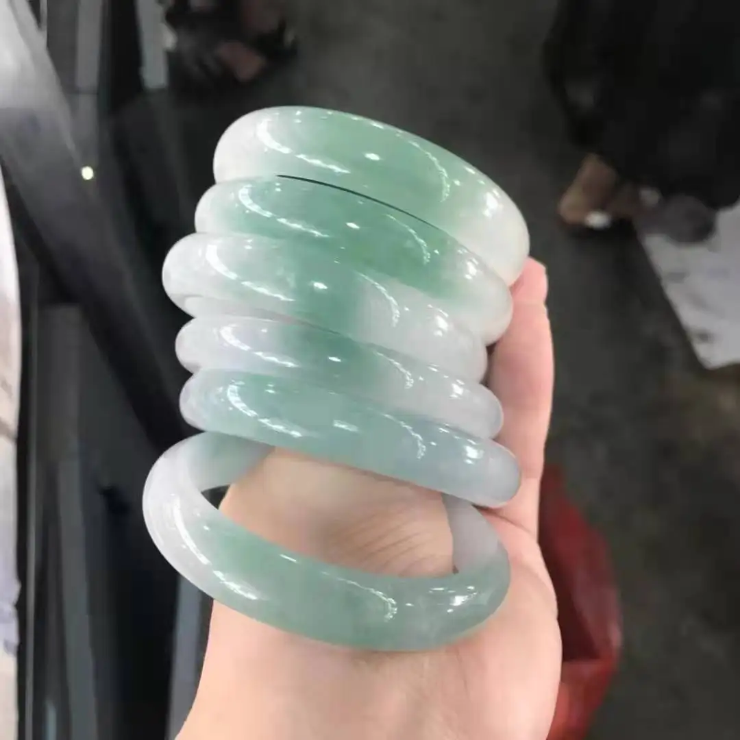 Class A Natural Myanmar Original Ecological Pattern Jade Bracelet Manual Grinding Jewelry Bangles
Class A Natural Myanmar Original Ecological Pattern Jade Bracelet Manual Grinding Jewelry Bangles