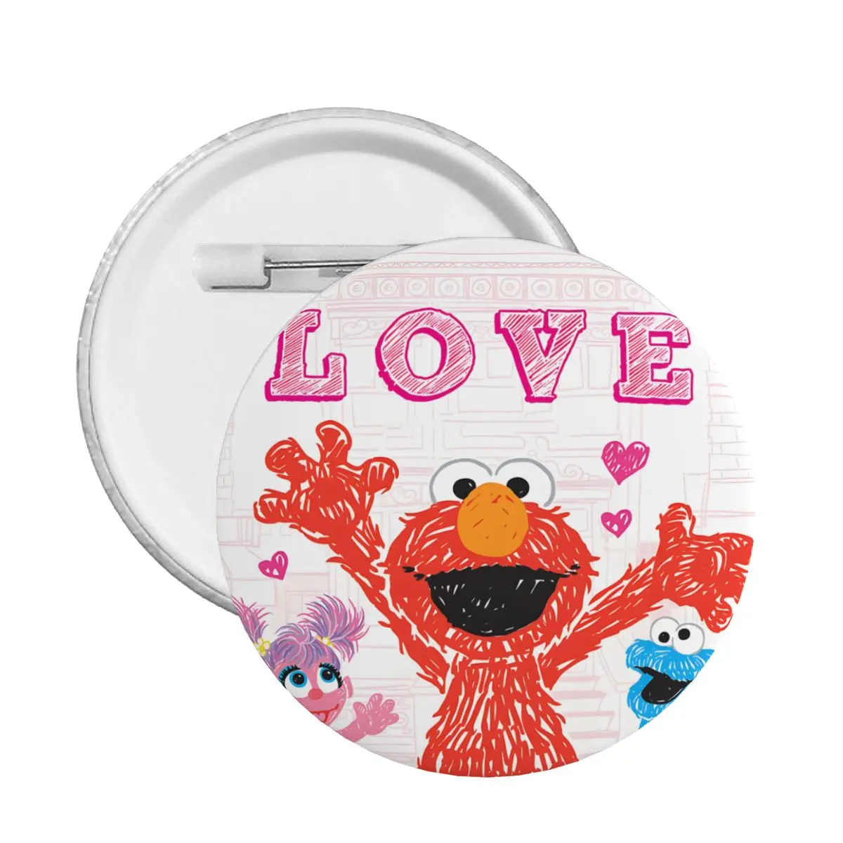 Love Elmo Pin Badge Sesame Street 80s TV Series Cute Customizable Pins Brooch Lovers Badges Brooches For Backpack
Love Elmo Pin Badge Sesame Street 80s TV Series Cute Customizable Pins Brooch Lovers Badges Brooches For Backpack