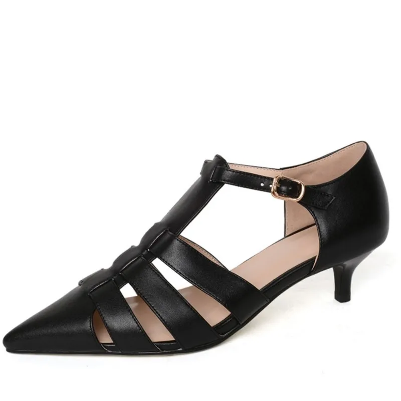 Dilalula Summer Women Gladiator Sandals Thin Heeles Pointed Toe Pumps Fashion Sexy Rome Style Hollow Genuine Leather Shoes Woman
Dilalula Summer Women Gladiator Sandals Thin Heeles Pointed Toe Pumps Fashion Sexy Rome Style Hollow Genuine Leather Shoes Woman