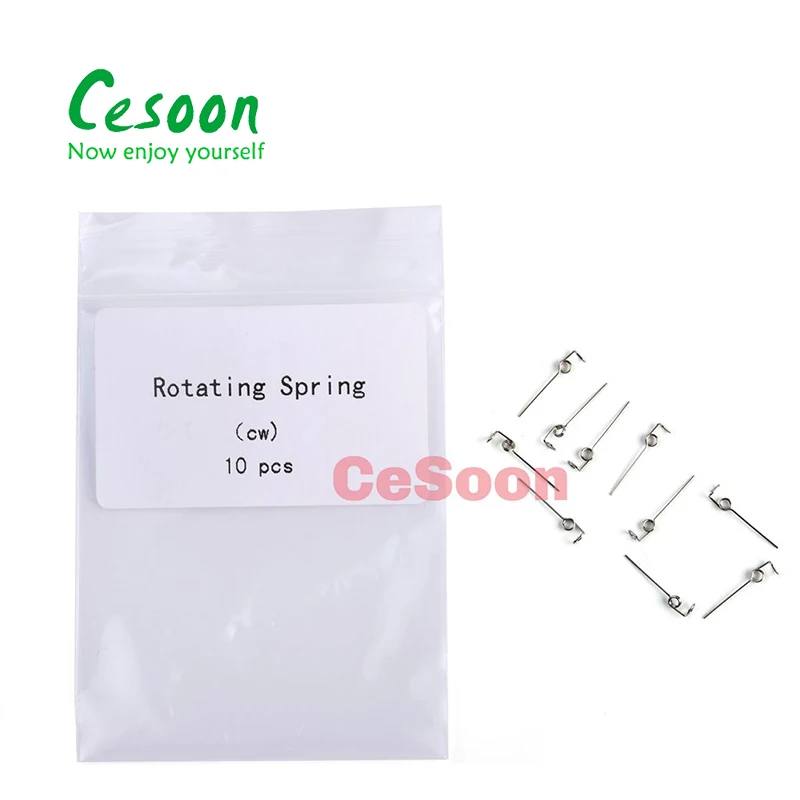 10Pcs/Pack Dental Orthodontics Rotating Axial Spring Positive Shaft Spring Clockwise Positive CW/CCW Torsion/Positive Rotation
10Pcs/Pack Dental Orthodontics Rotating Axial Spring Positive Shaft Spring Clockwise Positive CW/CCW Torsion/Positive Rotation