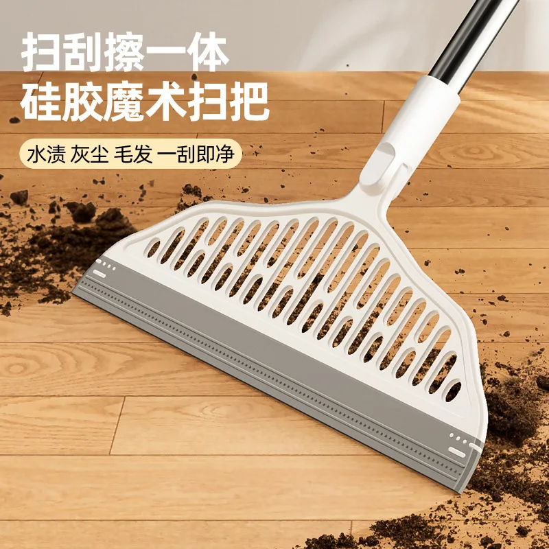 37inch Magic Silicone Broom Lengthen Floor Cleaning Squeegee Pet Hair Dust Brooms Bathroom Floor Wiper Household Cleaning Tools
37inch Magic Silicone Broom Lengthen Floor Cleaning Squeegee Pet Hair Dust Brooms Bathroom Floor Wiper Household Cleaning Tools