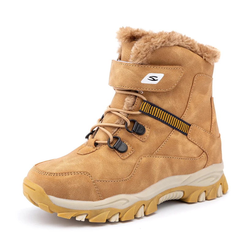 Children Casual Shoes Boys Girl Winter Snow Boots Platform Plush Warm Cotton Shoes Leather Waterproof Kids High Top Sneakers
Children Casual Shoes Boys Girl Winter Snow Boots Platform Plush Warm Cotton Shoes Leather Waterproof Kids High Top Sneakers