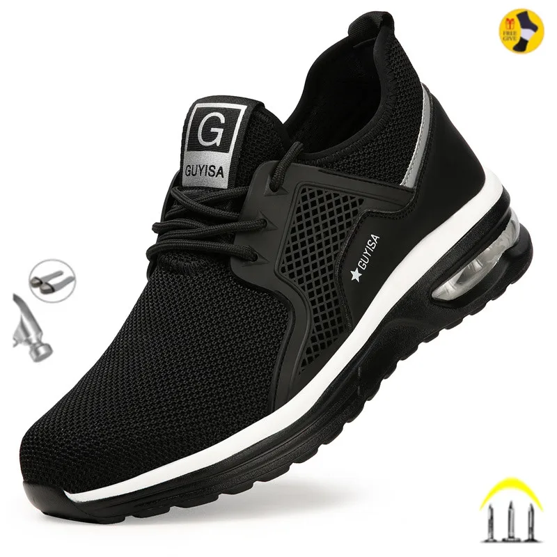 Plus Sise 35-50 Mens Safety Work Shoes Indestructible Air Cushion Sneakers Anti-smash Puncture Resistant Steel Toe Winter Boots
Plus Sise 35-50 Mens Safety Work Shoes Indestructible Air Cushion Sneakers Anti-smash Puncture Resistant Steel Toe Winter Boots