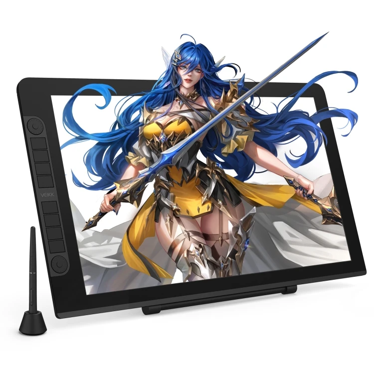 Доска для рисования электронная VEIKK VK2200 Pro, 21,5 уровней чувствительности к давлению, 8192 дюймов
Доска для рисования электронная VEIKK VK2200 Pro, 21,5 уровней чувствительности к давлению, 8192 дюймов