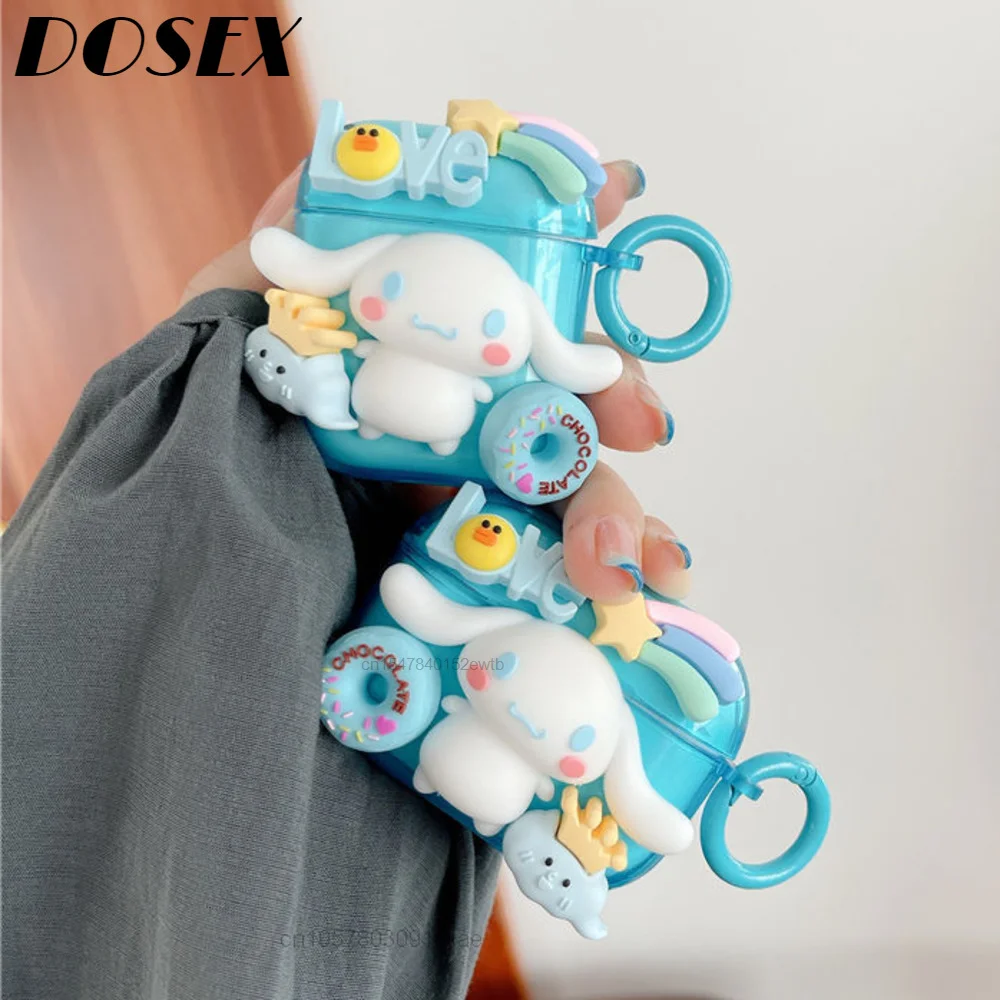Sanrio Cinnamoroll Wireless Bluetooth Headphones Cases For Airpods 2 Generation Pro 3 Cute Blue Silicone Cover Shockproof Girls
Sanrio Cinnamoroll Wireless Bluetooth Headphones Cases For Airpods 2 Generation Pro 3 Cute Blue Silicone Cover Shockproof Girls