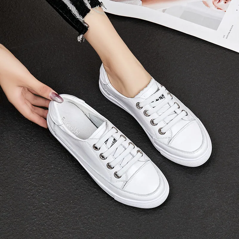 2023 Leather Sneakers for Women, Size 43 White Shoes for Fashionable Women, Vulcanized Shoes for Summer Flats for Women
2023 Leather Sneakers for Women, Size 43 White Shoes for Fashionable Women, Vulcanized Shoes for Summer Flats for Women