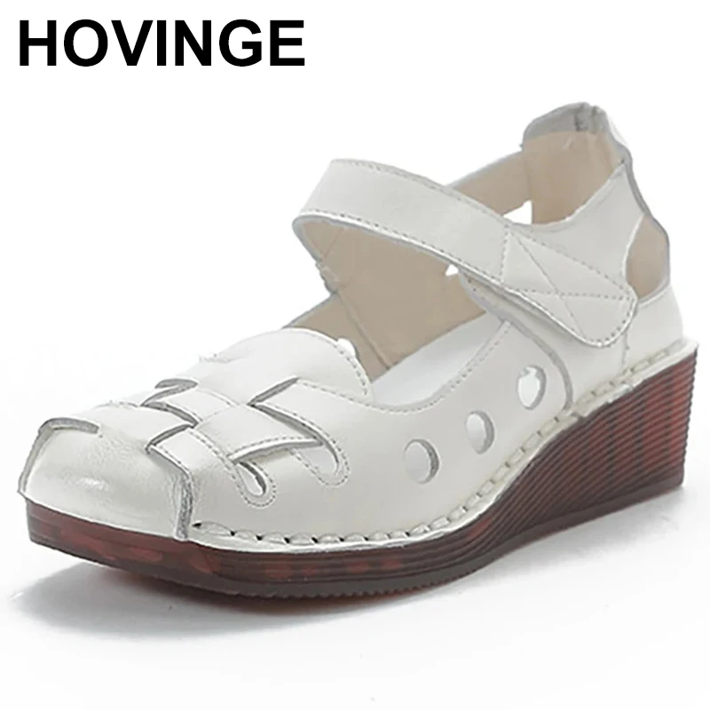 2023 Fashion Summer Shoes Women Wedges Heel Casual Sandals Genuine Leather Hollow Out Retro Style Handmade Sandals H7768
2023 Fashion Summer Shoes Women Wedges Heel Casual Sandals Genuine Leather Hollow Out Retro Style Handmade Sandals H7768