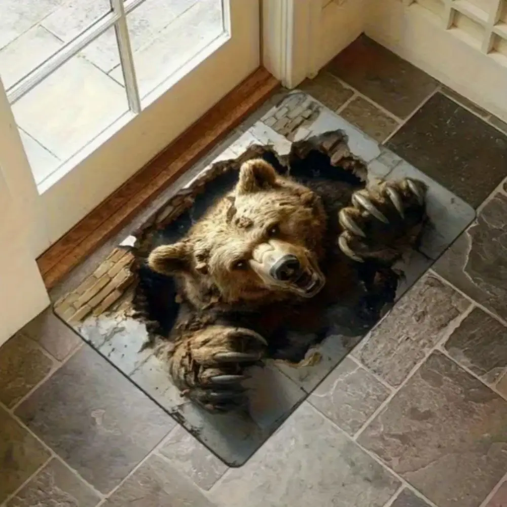 Коврик VIKAMA 3D оптическая иллюзия
Коврик VIKAMA 3D оптическая иллюзия