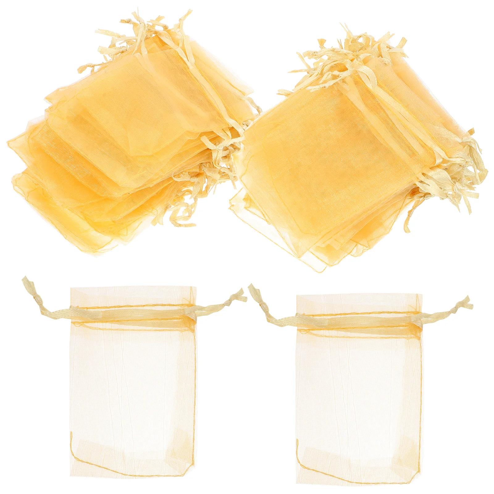 100 Organza Bags Wedding Favor Bags Lavender Sachet Bag Jewelry Gift Bags with Drawstrings for Scent Jewelry Candy ( Golden )
100 Organza Bags Wedding Favor Bags Lavender Sachet Bag Jewelry Gift Bags with Drawstrings for Scent Jewelry Candy ( Golden )