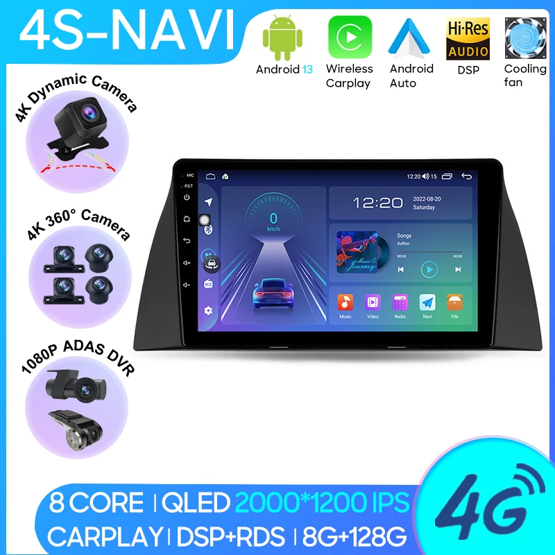 Автомобиль MP4 радио Carplay Android плеер для Chery Tiggo T11 1 2005 - 2013 Навигация GPS Android Авто DSP 4G BT Wifi No 2din DVD
Автомобиль MP4 радио Carplay Android плеер для Chery Tiggo T11 1 2005 - 2013 Навигация GPS Android Авто DSP 4G BT Wifi No 2din DVD