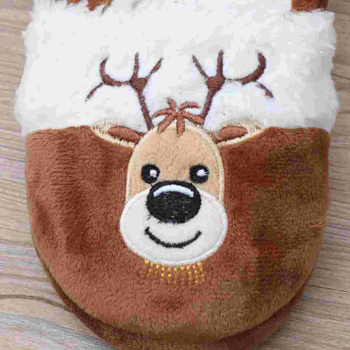 Cute Soft Christmas Slipper: Inner Slip Anti Fluffy Ginger Fuzzy Girls Prewalker Brown Plush Reindeer Cotton Warm
Cute Soft Christmas Slipper: Inner Slip Anti Fluffy Ginger Fuzzy Girls Prewalker Brown Plush Reindeer Cotton Warm