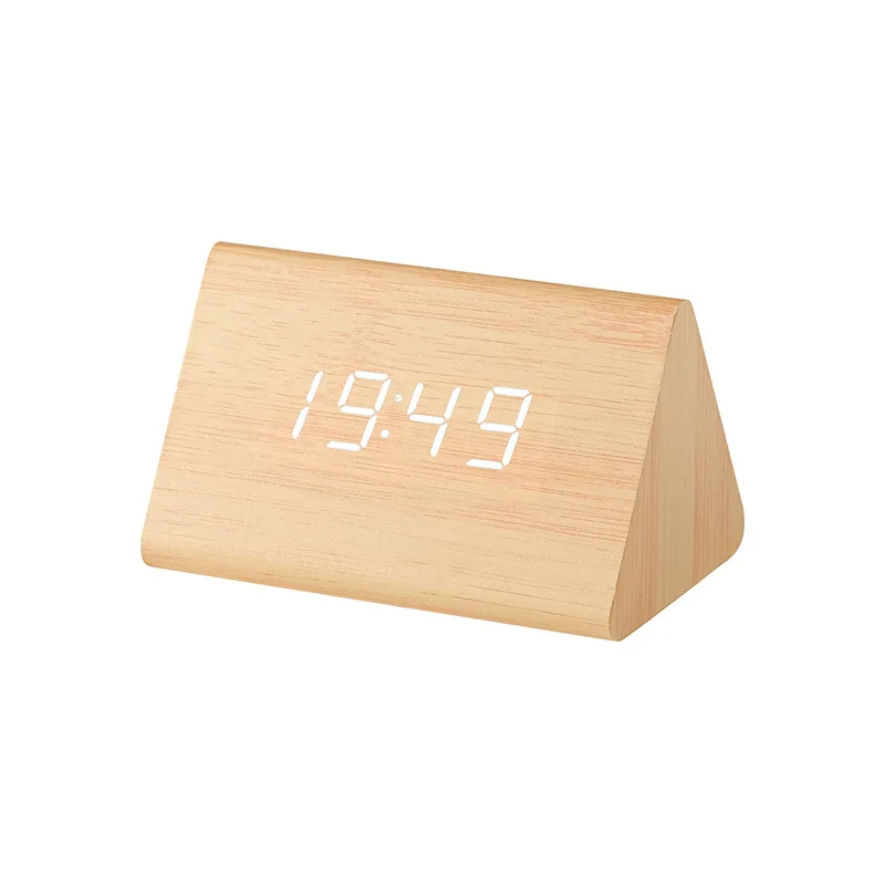 New Wooden Digital Alarm Clock, LED Alarm Clock with Temperature Desk Clocks for Office,Bedside Clock home decorations
New Wooden Digital Alarm Clock, LED Alarm Clock with Temperature Desk Clocks for Office,Bedside Clock home decorations