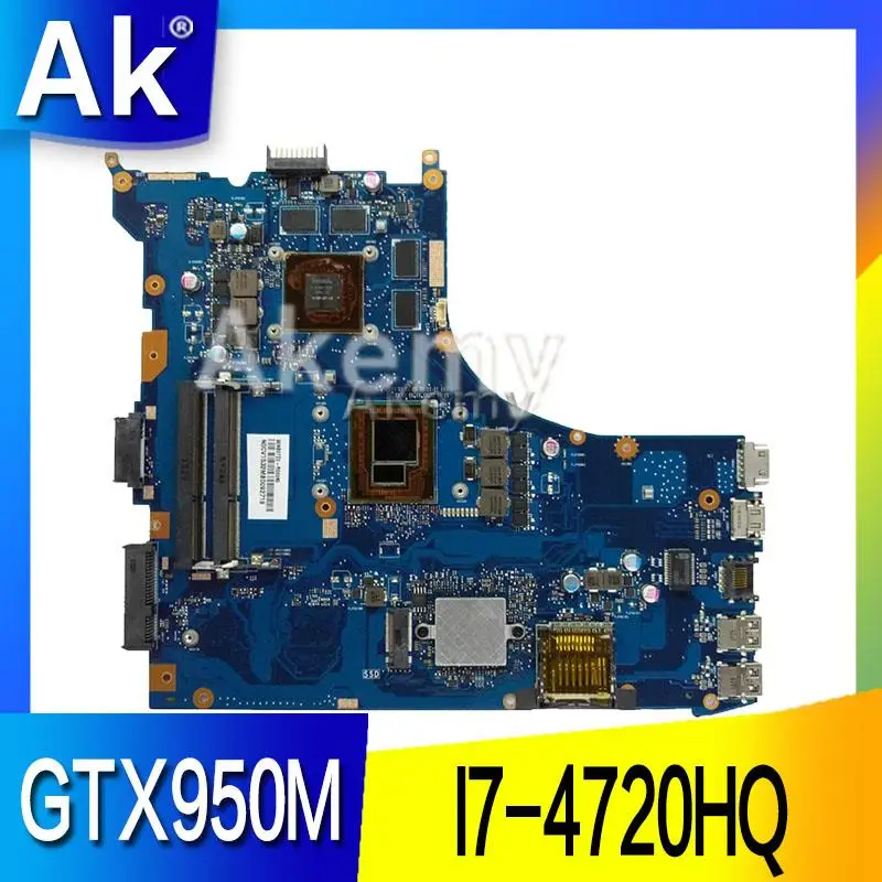 Материнская плата AK ROG GL552JX для ноутбука ASUS GL552JX GL552J GL552 GL552JK ZX50J
Материнская плата AK ROG GL552JX для ноутбука ASUS GL552JX GL552J GL552 GL552JK ZX50J