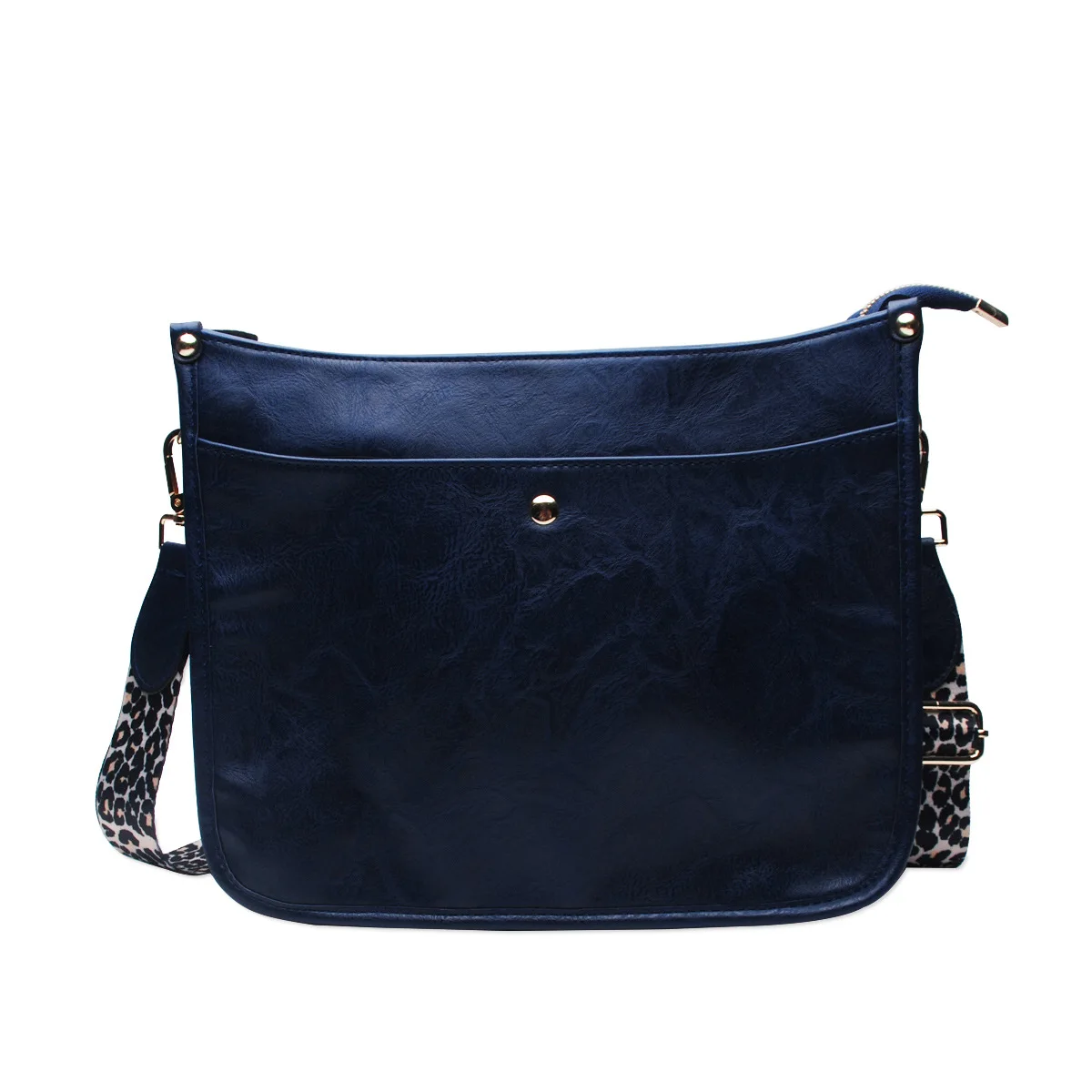 New Leopard Print Shoulder Strap Zipper Messenger Bag Large Capacity PU Solid Color Fashion Shoulder Bag Retro Women's Handbag
New Leopard Print Shoulder Strap Zipper Messenger Bag Large Capacity PU Solid Color Fashion Shoulder Bag Retro Women's Handbag