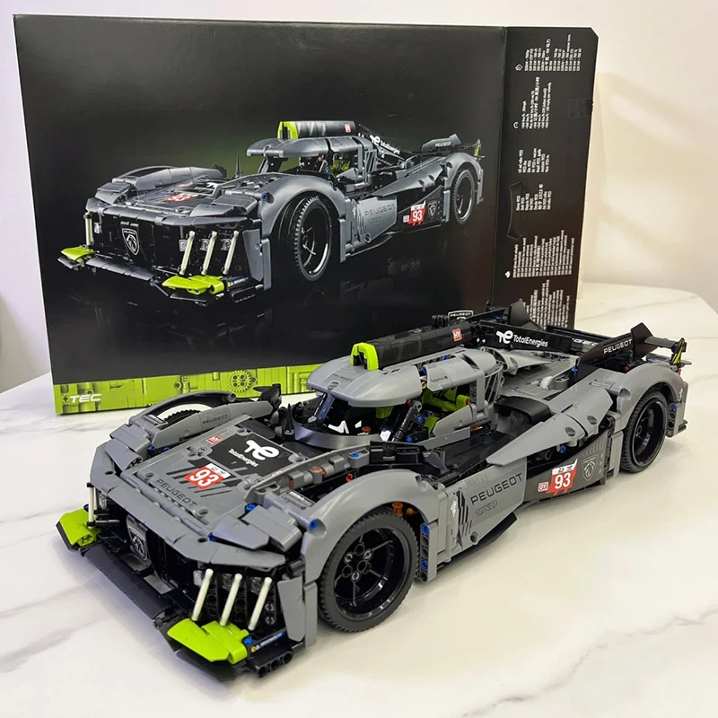 Supercar Blocks 1775pcs 9X8 24H Super Racing Car Leo Mans Building Toy Hybrid Hypercar Model Kids Adult Gifts Compatible 42156
Supercar Blocks 1775pcs 9X8 24H Super Racing Car Leo Mans Building Toy Hybrid Hypercar Model Kids Adult Gifts Compatible 42156