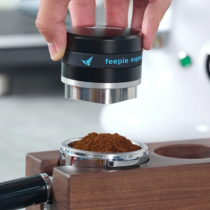 58.35mm Stainless Steel Coffee Powder Tamp Gravity Type Non-adjustment Powder Distributor Self-adaptive Height Coffee Utensils 
58.35mm Stainless Steel Coffee Powder Tamp Gravity Type Non-adjustment Powder Distributor Self-adaptive Height Coffee Utensils