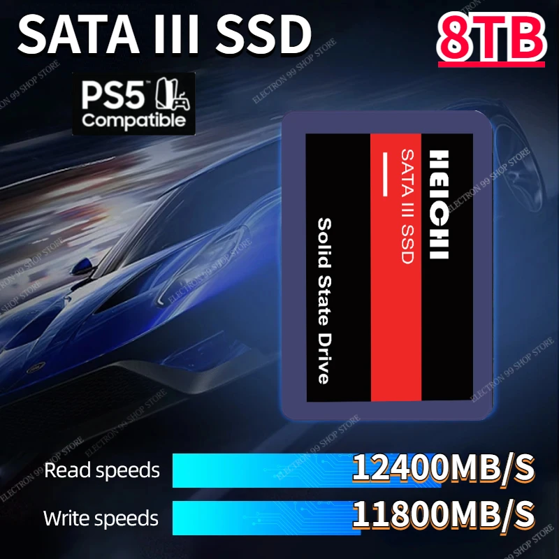 2023 New SSD High-speed Hard Drive Disk 16TB 1TB Sata3 2.5 Inch TLC 12000MB/s Internal Solid State Drives for Laptop and Desktop
2023 New SSD High-speed Hard Drive Disk 16TB 1TB Sata3 2.5 Inch TLC 12000MB/s Internal Solid State Drives for Laptop and Desktop