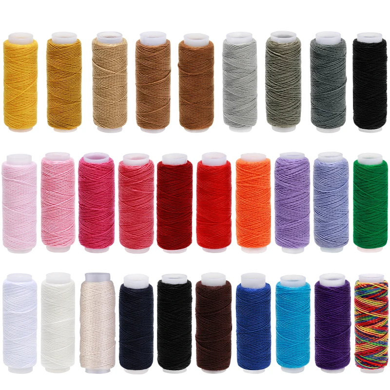 MIUSIE 40 Pcs Sewing Thread Set Polyester Yarn Sewing Thread Machine Hand Embroidery Supplies For Household Quilting Needlework
MIUSIE 40 Pcs Sewing Thread Set Polyester Yarn Sewing Thread Machine Hand Embroidery Supplies For Household Quilting Needlework