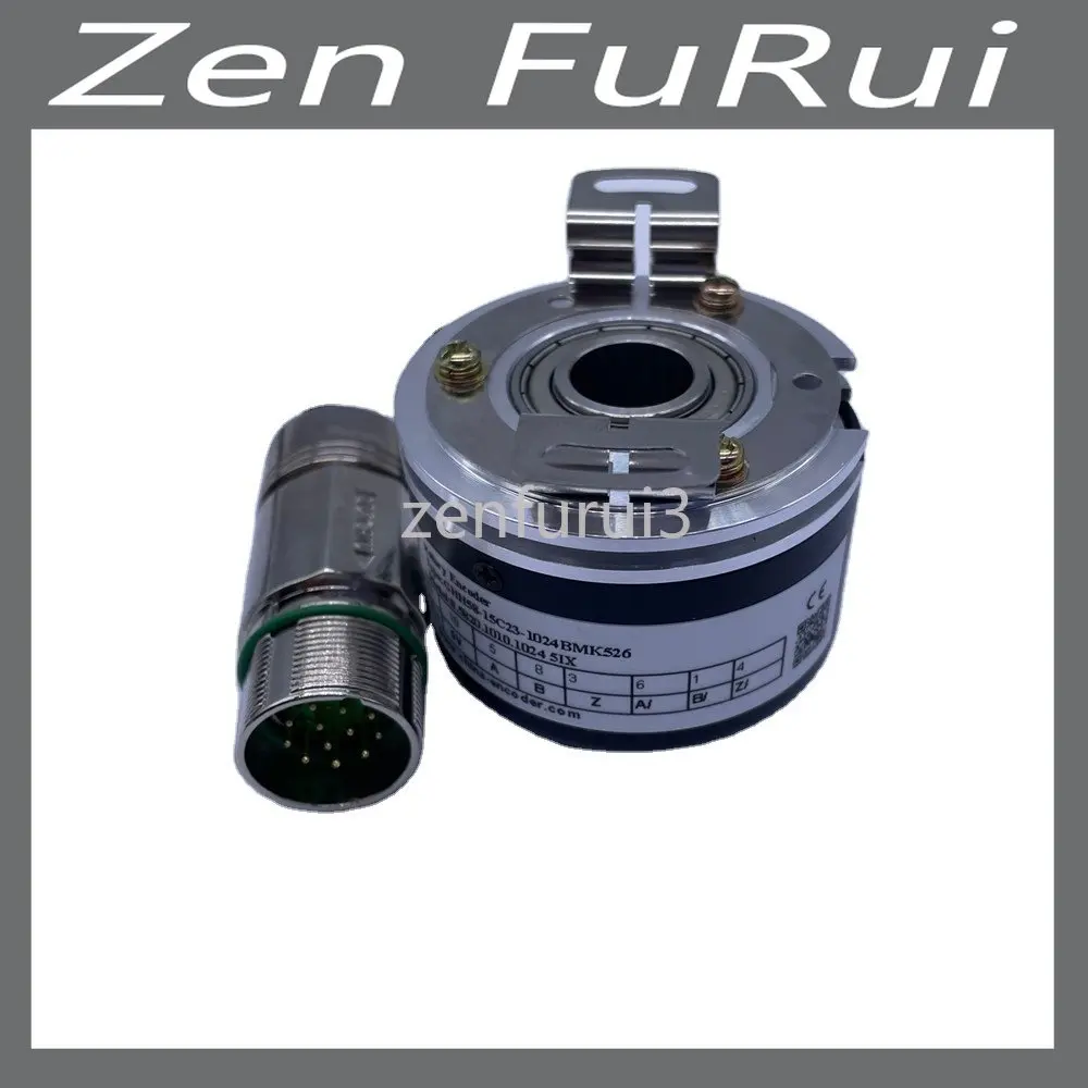 Incremental Rotary Encoder 8.5820.1010.1024 5IX Kubler Replacement 15mm Hollow Shaft Encoder with M23 Connector
Incremental Rotary Encoder 8.5820.1010.1024 5IX Kubler Replacement 15mm Hollow Shaft Encoder with M23 Connector
