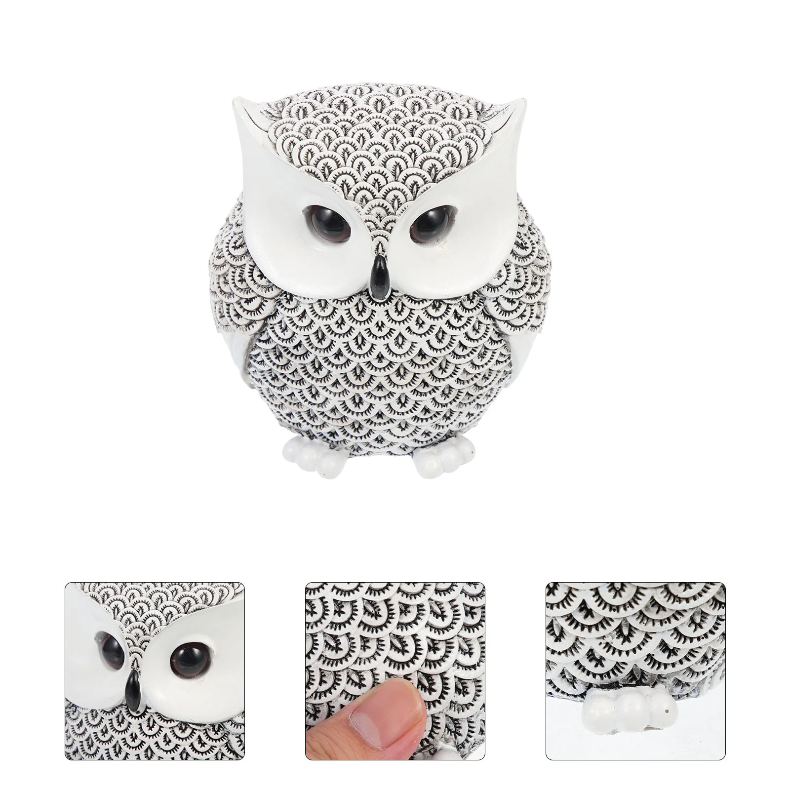 Owl Figurine Animal Resin Decor Gift Figurines Ornament Small Sculpture Statueliving Room
Owl Figurine Animal Resin Decor Gift Figurines Ornament Small Sculpture Statueliving Room