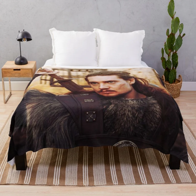 

Uhtred of The Last Kingdom Throw Blanket Summer Blanket Blankets Sofas Of Knitted Decoration