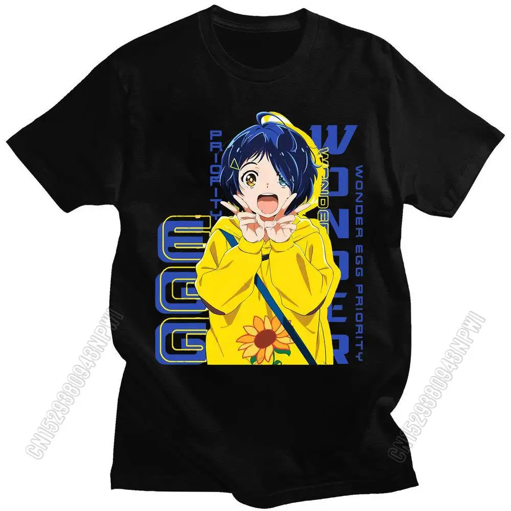 2021 Wonder Egg Priority Japanese Comics T-Shirt 100% Cotton Funny Ohto Ai Print Tshirt Unisex Oversized Hip Hop Style T Shirt
2021 Wonder Egg Priority Japanese Comics T-Shirt 100% Cotton Funny Ohto Ai Print Tshirt Unisex Oversized Hip Hop Style T Shirt