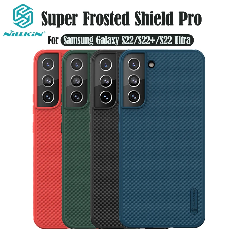 Nillkin For Samsung Galaxy S22 Plus /S22 Ultra 5G Case Frosted Shield Pro Business TPU Edge Hard PC Cover For Samsung Galaxy S22
Nillkin For Samsung Galaxy S22 Plus /S22 Ultra 5G Case Frosted Shield Pro Business TPU Edge Hard PC Cover For Samsung Galaxy S22