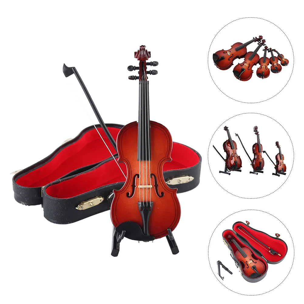 Violin Model Mini Guitar Instrument Decoration Desktop Adornment Plastic Craft Gift Crafts Child 
Violin Model Mini Guitar Instrument Decoration Desktop Adornment Plastic Craft Gift Crafts Child