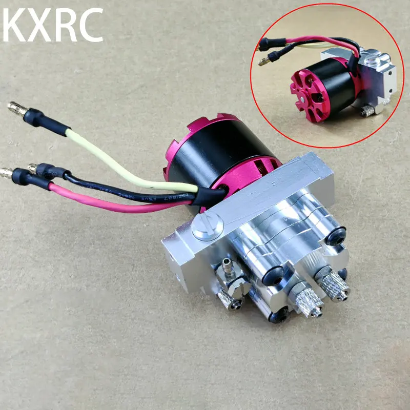 Metal Hydraulic Power Gear Pump with Relief Valve for 1/14 Tamiya RC Truck Trailer Tipper Scania Actros Volvo MAN LESU Part
Metal Hydraulic Power Gear Pump with Relief Valve for 1/14 Tamiya RC Truck Trailer Tipper Scania Actros Volvo MAN LESU Part